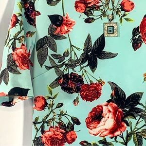 CeCe Floral Mini Dress